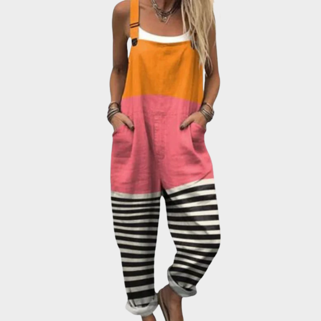 Comfortable Printed Work Overalls