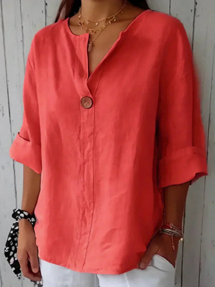 Carla | Casual V-Neck Blouse