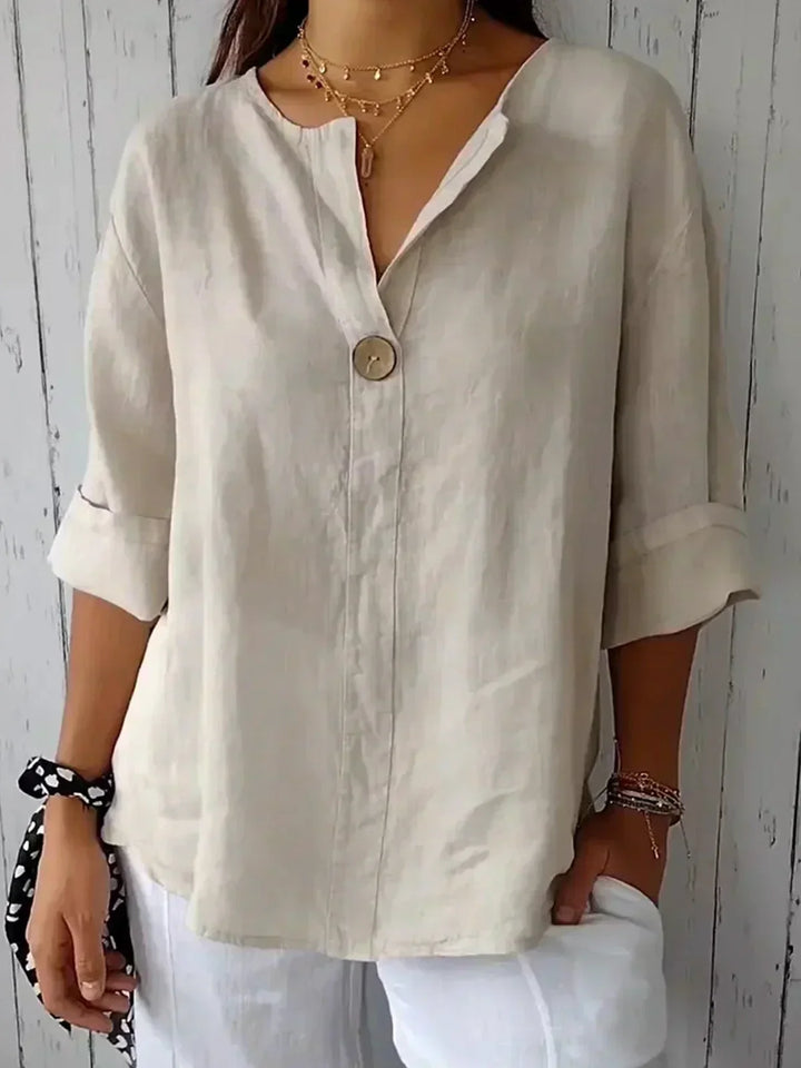 Carla | Casual V-Neck Blouse