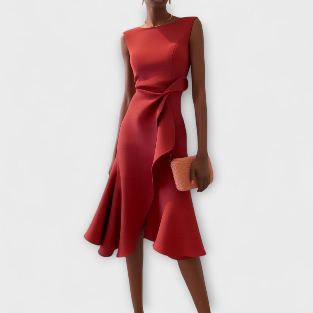 Darlene | Sophisticated Midi Dress for Every Occasion