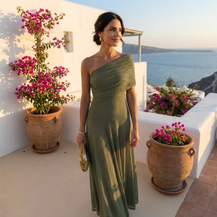 Harper - Flowing wide dress with elegant design