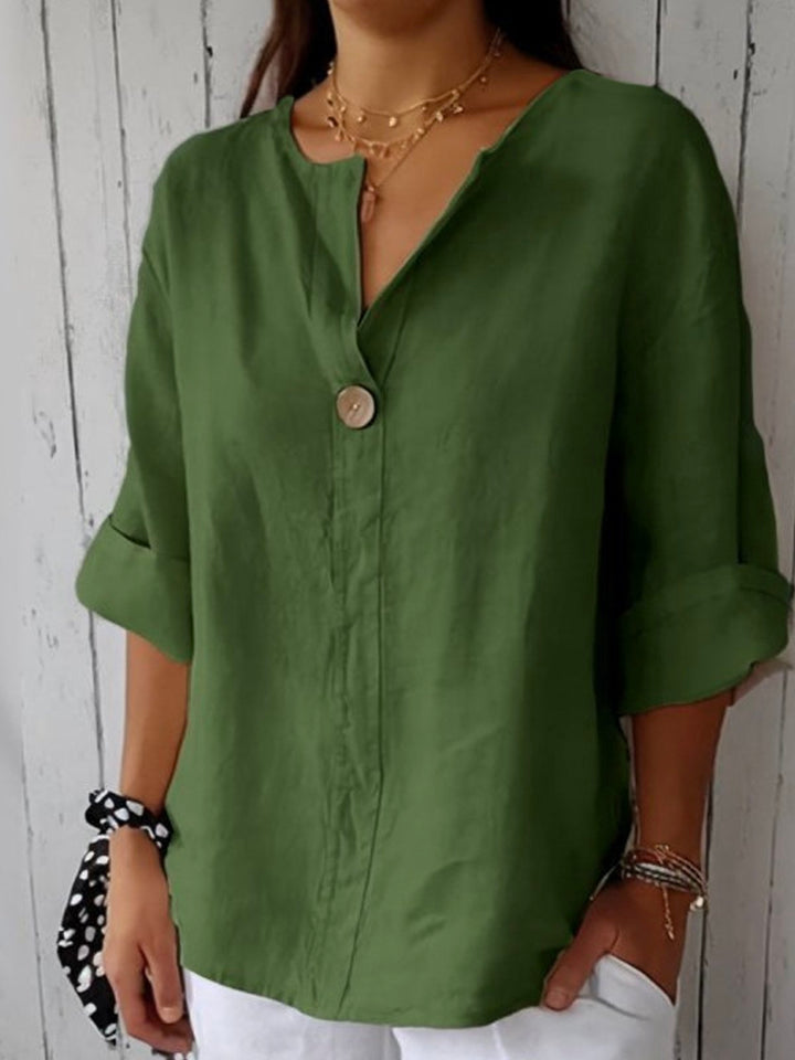 Carla | Casual V-Neck Blouse