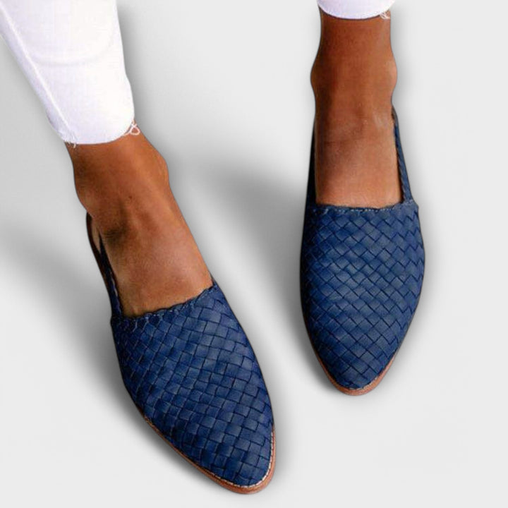 Valentina | Handwoven Slip-On Loafers