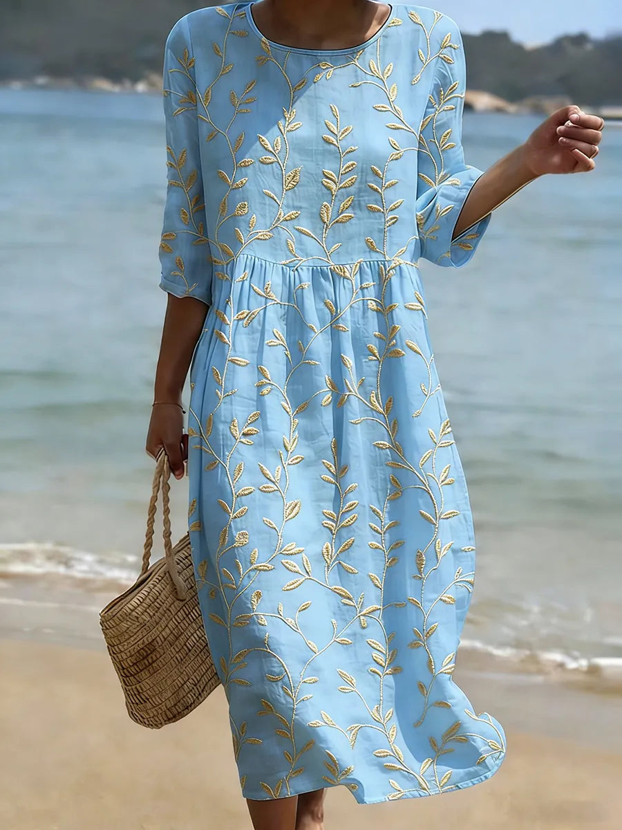 Tara | Casual Women's Dress with Floral Print