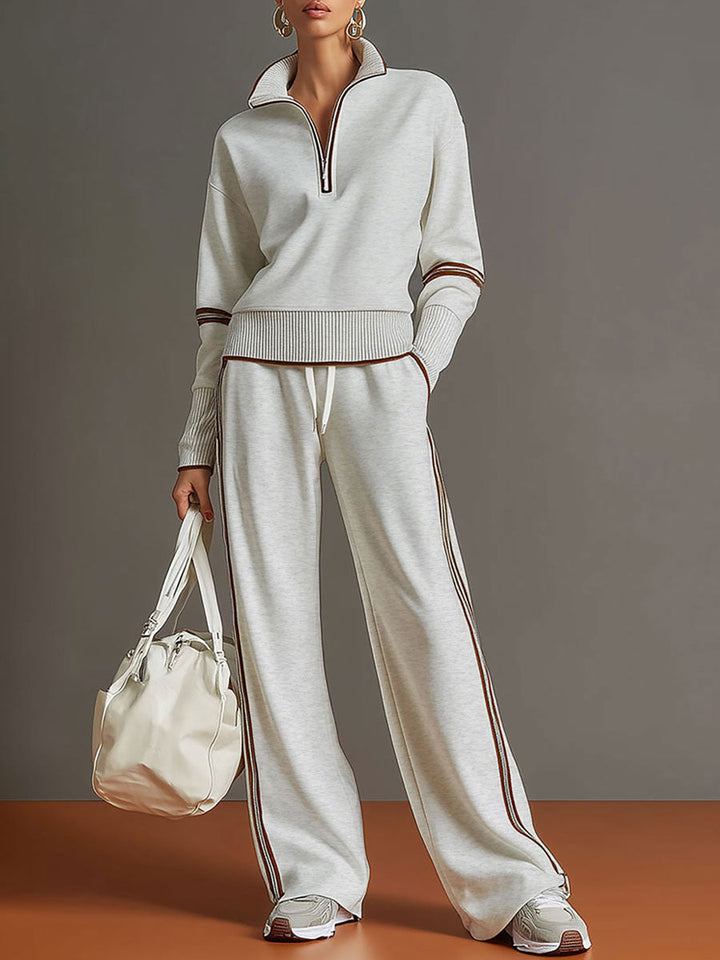 Marilyn | Effortless Elegance Wide-Leg Duo