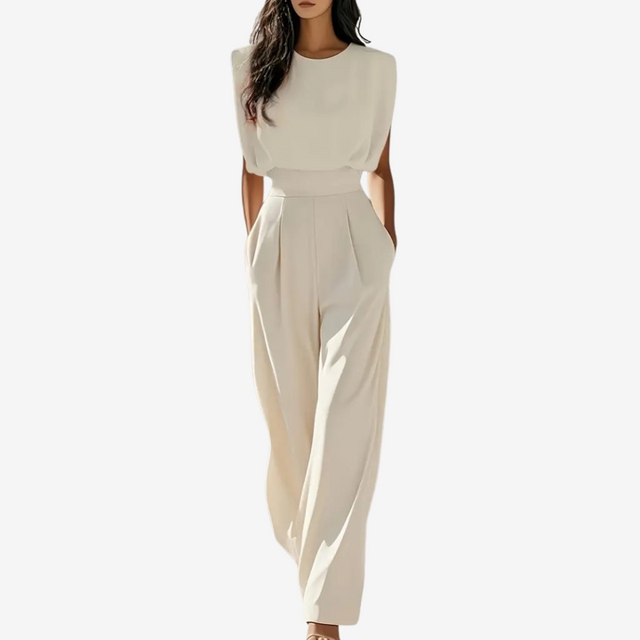 Aria | Belted Jumpsuit