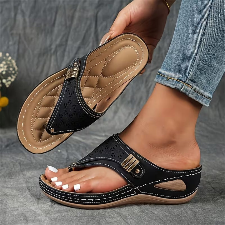Lauren | Wedge Support Sandals