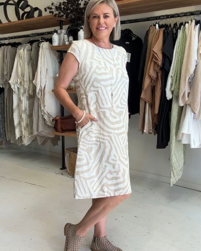 Katherine | Round Neck Summer Dress