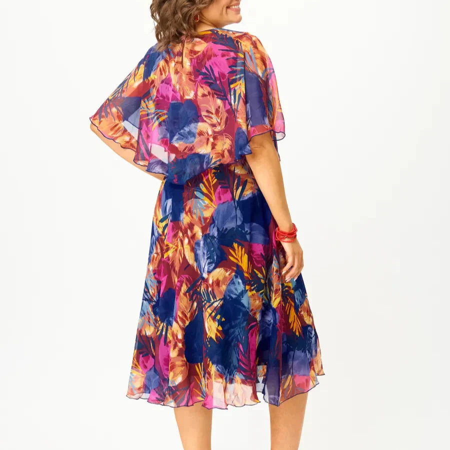 Destiny | Comfortable Plus Size Chiffon Dress