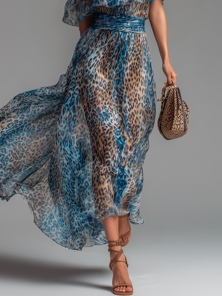 Janet | Elegant Off-Shoulder Evening Dress