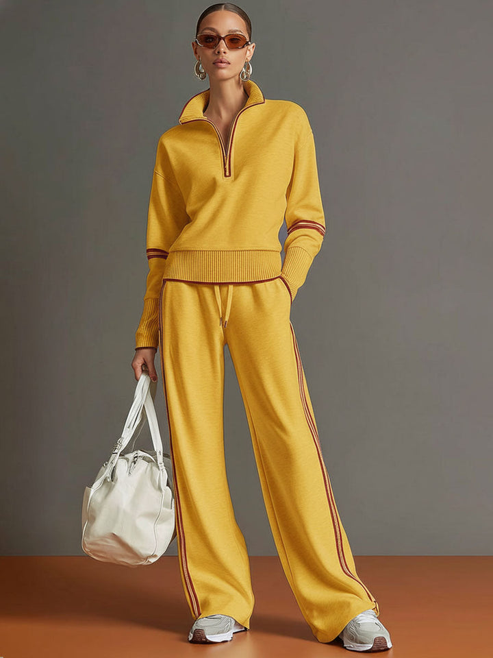 Marilyn | Effortless Elegance Wide-Leg Duo