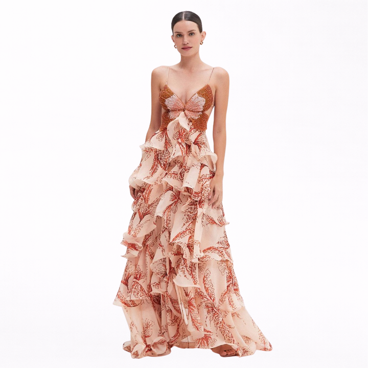 Nahia | Effortless Elegance With Ruffled Flair