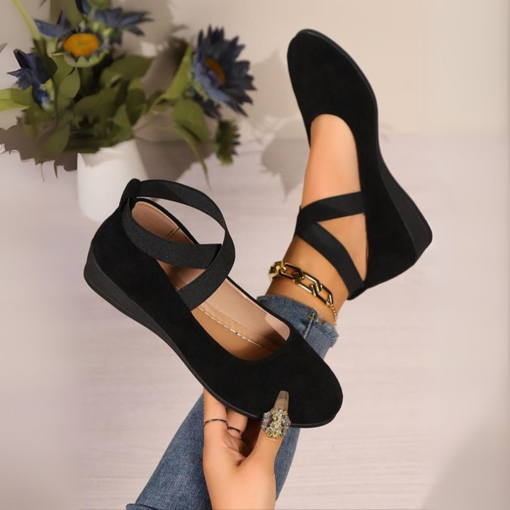 Angelina | Closed Wedge Ballerina Shoes