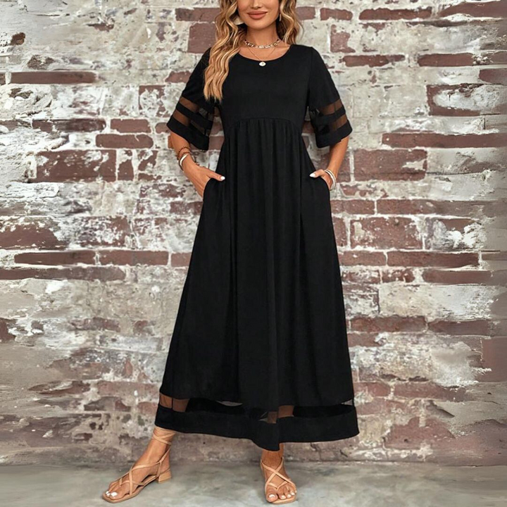 Aubrey | Flattering Midi Dress With Tummy Control