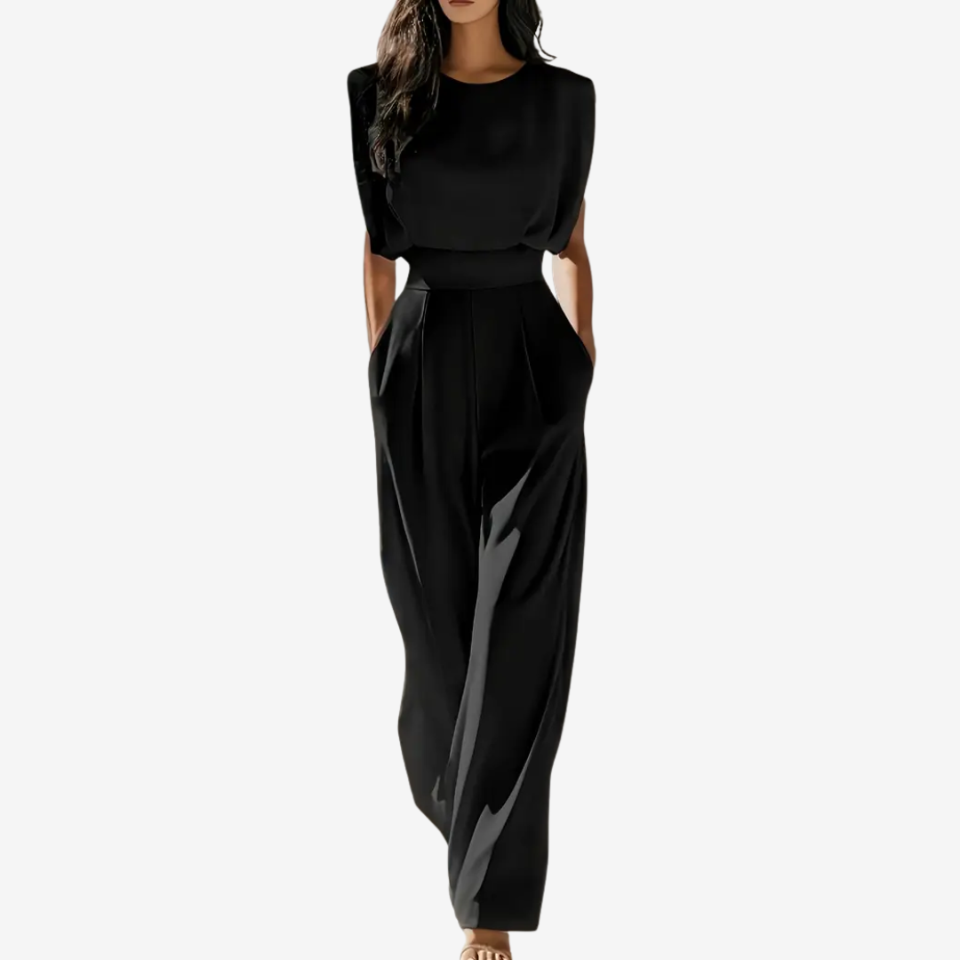 Aria | Belted Jumpsuit