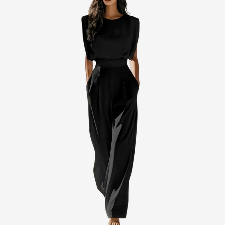 Aria | Belted Jumpsuit