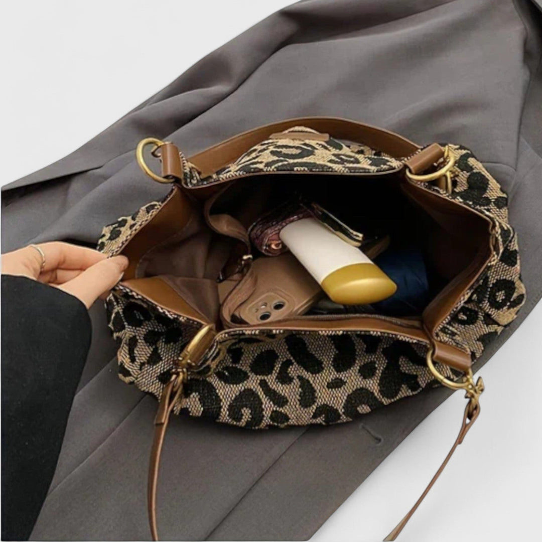 Sienna | Leopard Print Bag