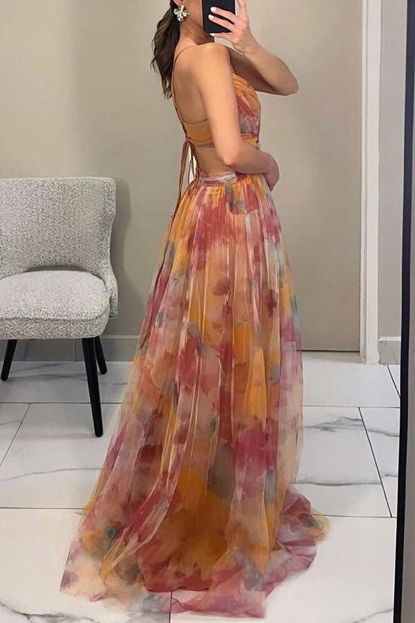 Sanne™ | Romantic and Flowing Evening Dress