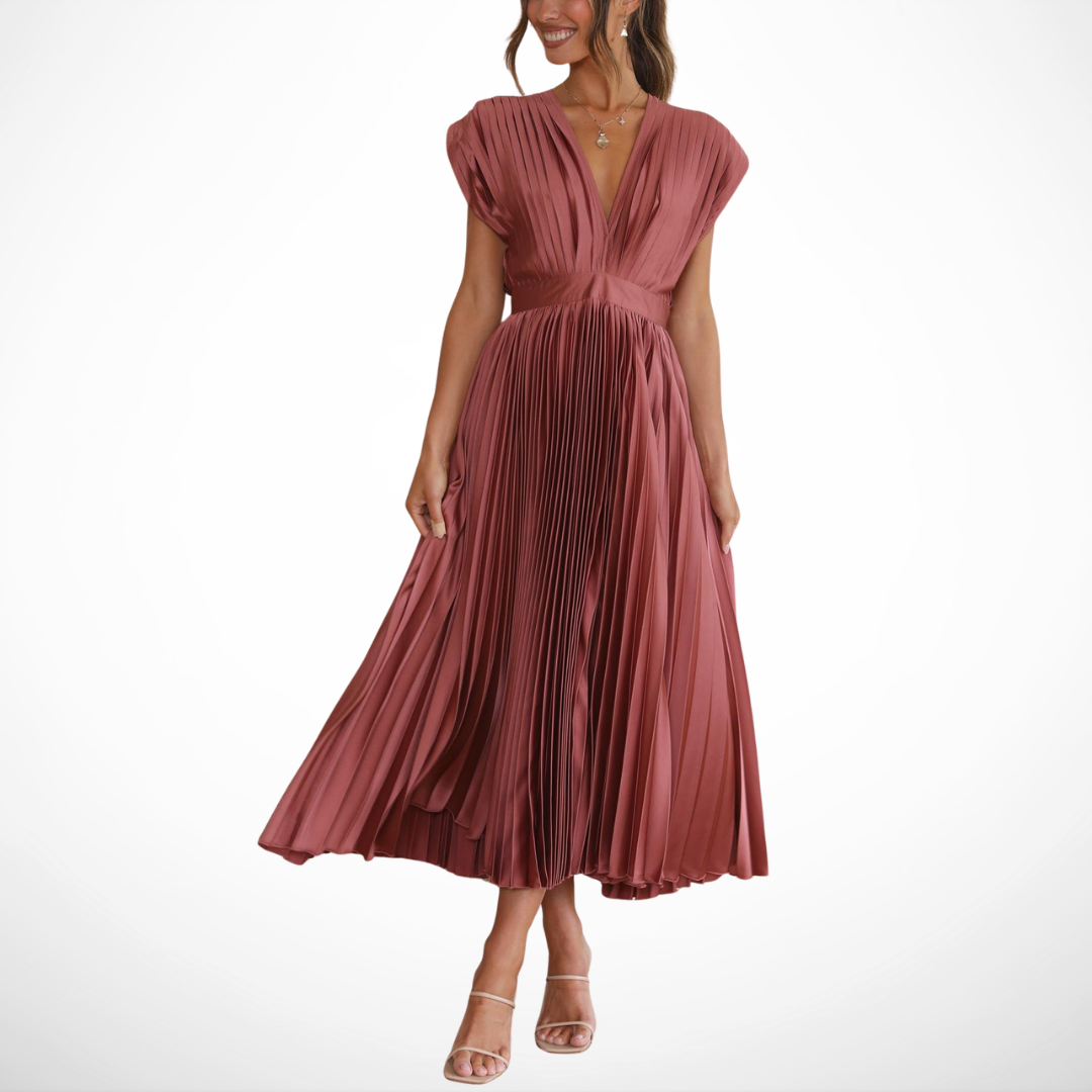 Tamara | Elegant Pleated Dress For Every Occasion