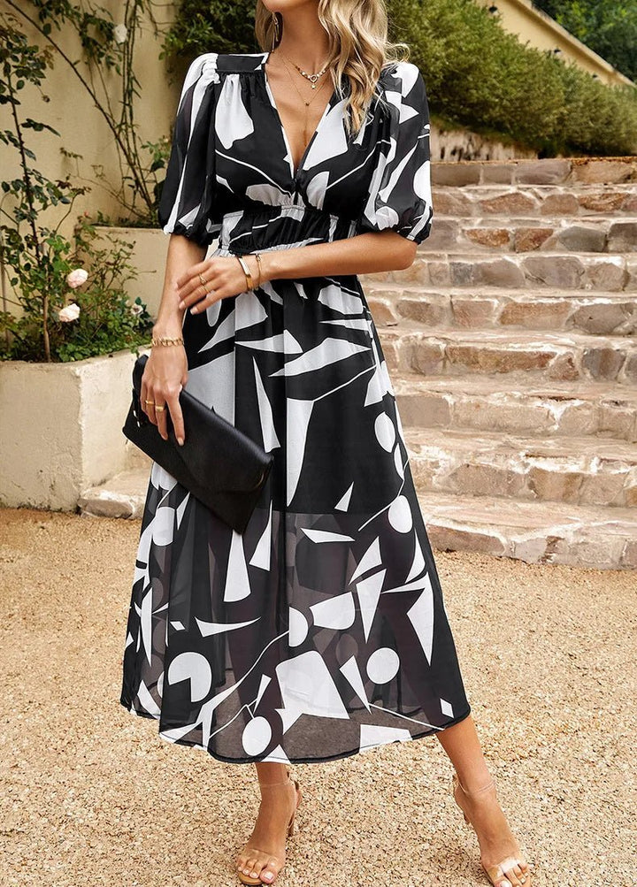Jessica | Elegant Floral Dress