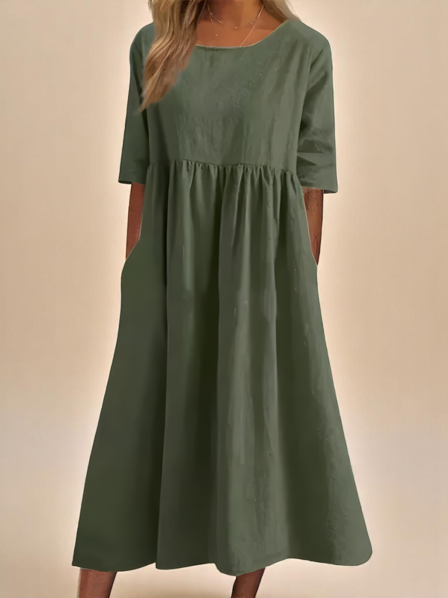 Wren | Classic Mid Sleeve Dress