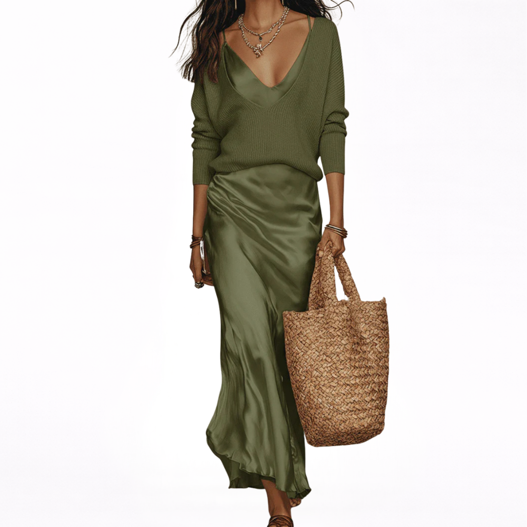 Elena | Elegant Midi Dress For Every Occasion