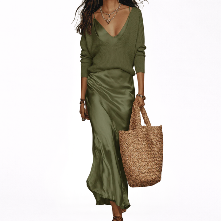 Elena | Elegant Midi Dress For Every Occasion