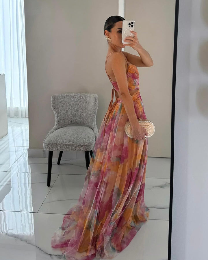 Sanne™ | Romantic and Flowing Evening Dress