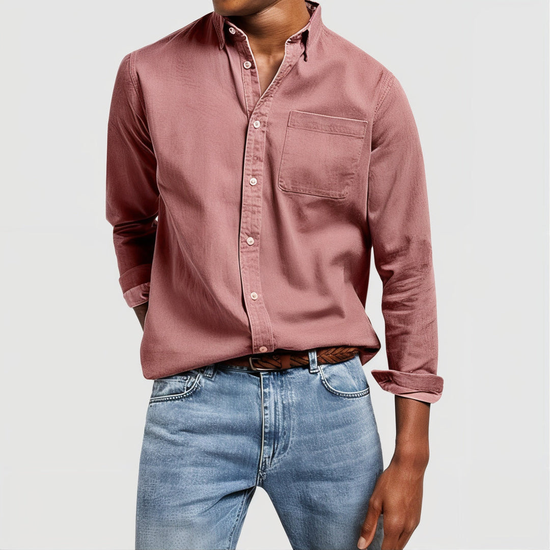 Theodore | Elegant Casual Cotton Shirt