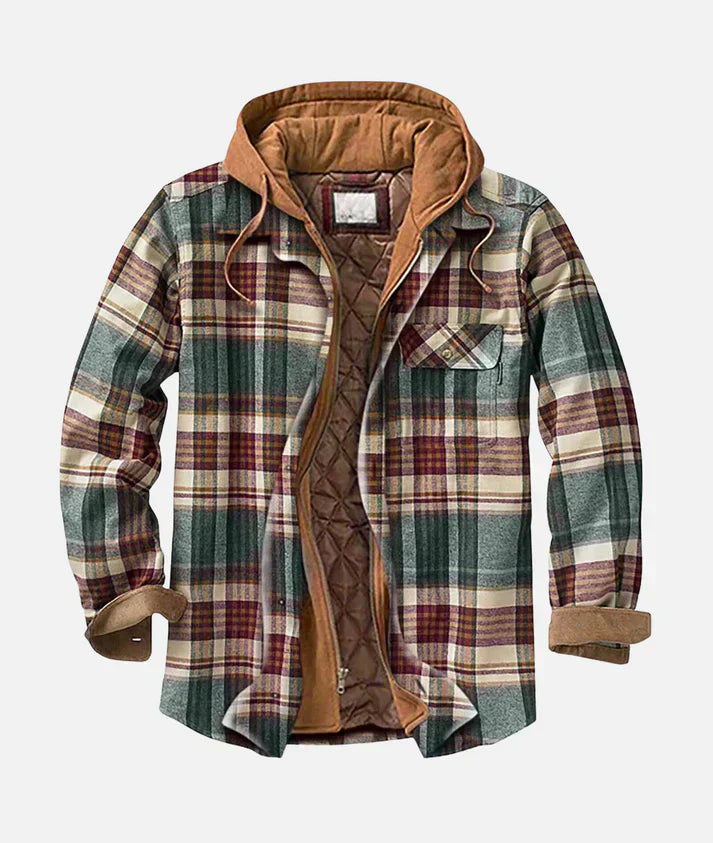 Isaac | Patchwork Check Jacket