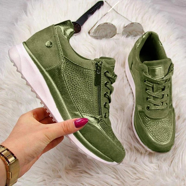 Juliana | Zip-up Sneakers