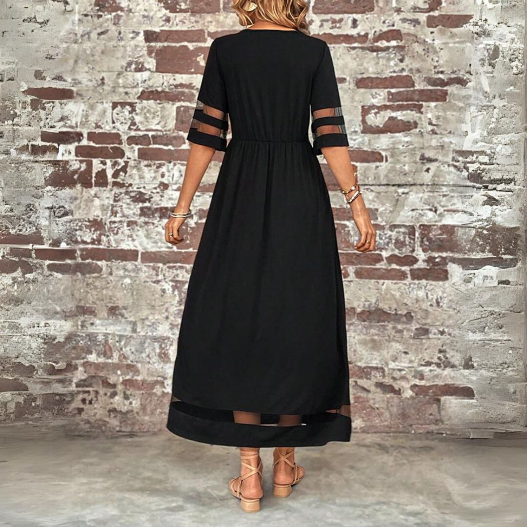 Aubrey | Flattering Midi Dress With Tummy Control