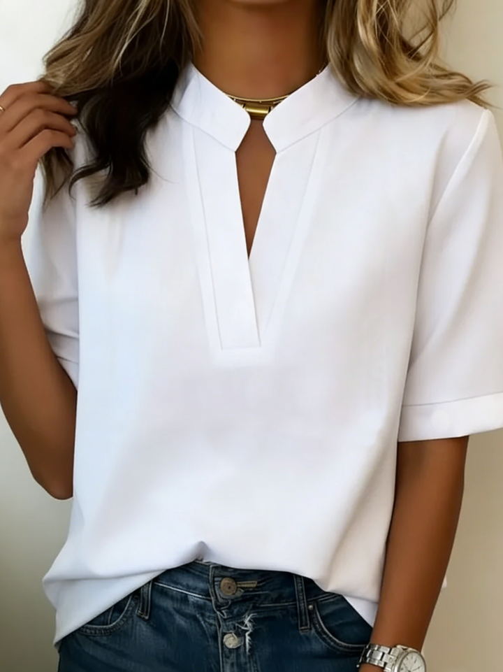Emily | Relaxed Short Sleeve Shirt