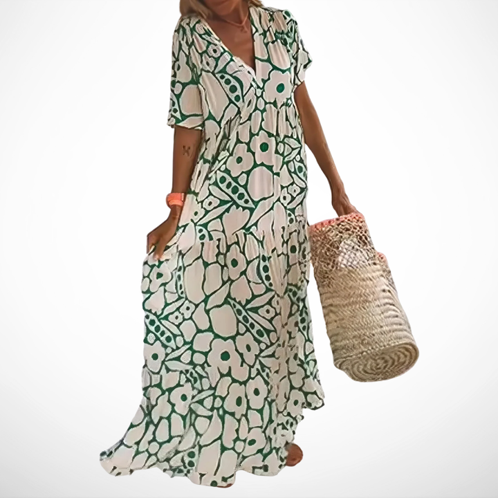 Greta | Elegant Maxi Dress Effortless Style
