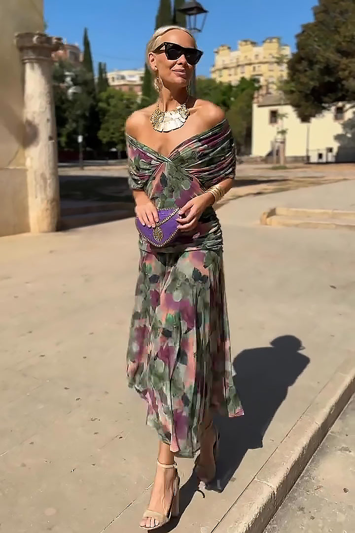 Yasmine | Elegant Maxi Party Dress