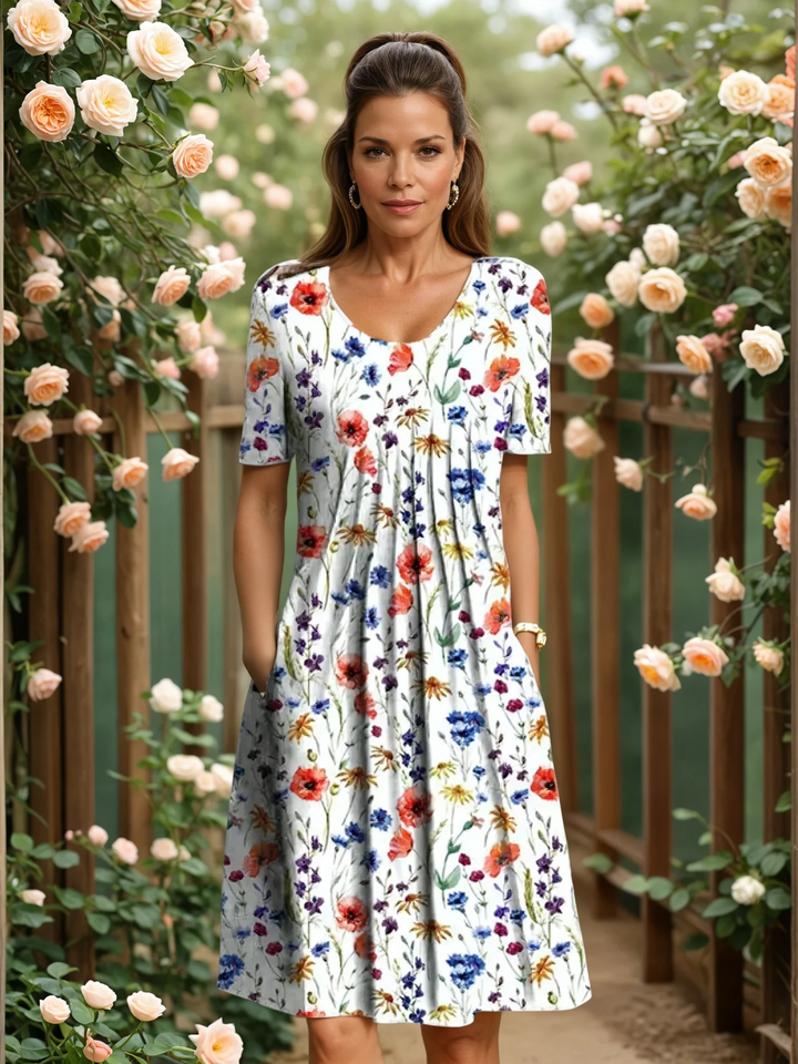 Jenny | Elegant Dress with Tummy Coverage