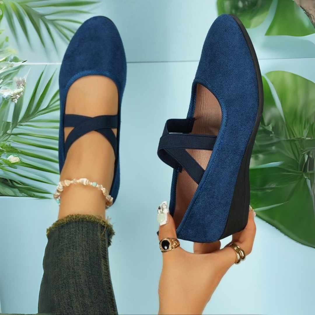Angelina | Closed Wedge Ballerina Shoes