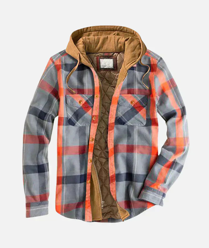 Isaac | Patchwork Check Jacket