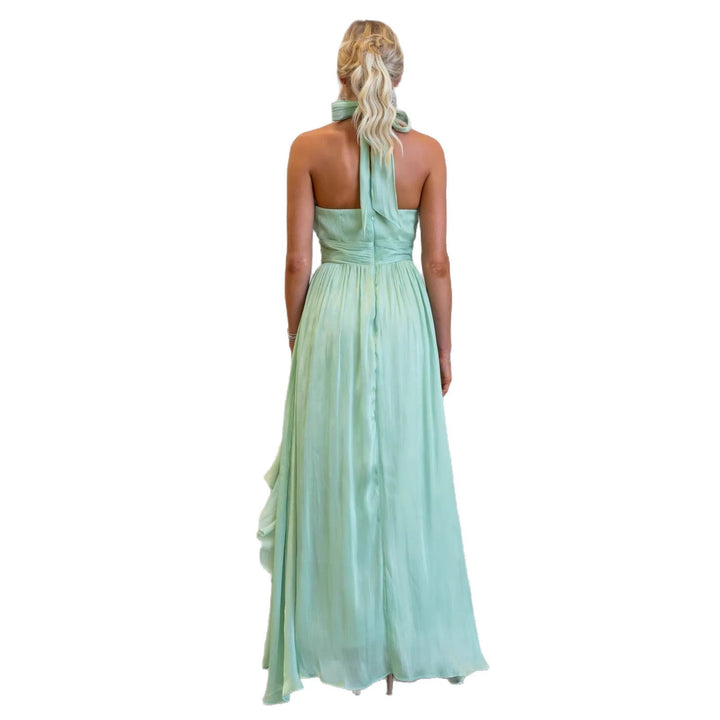 Celestia Ruffled Maxi Dress