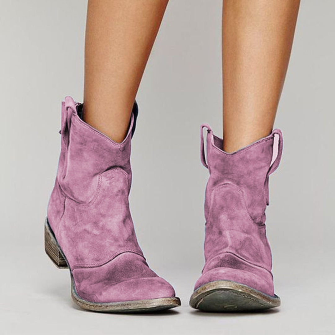 Allison | Suede Ankle Boots