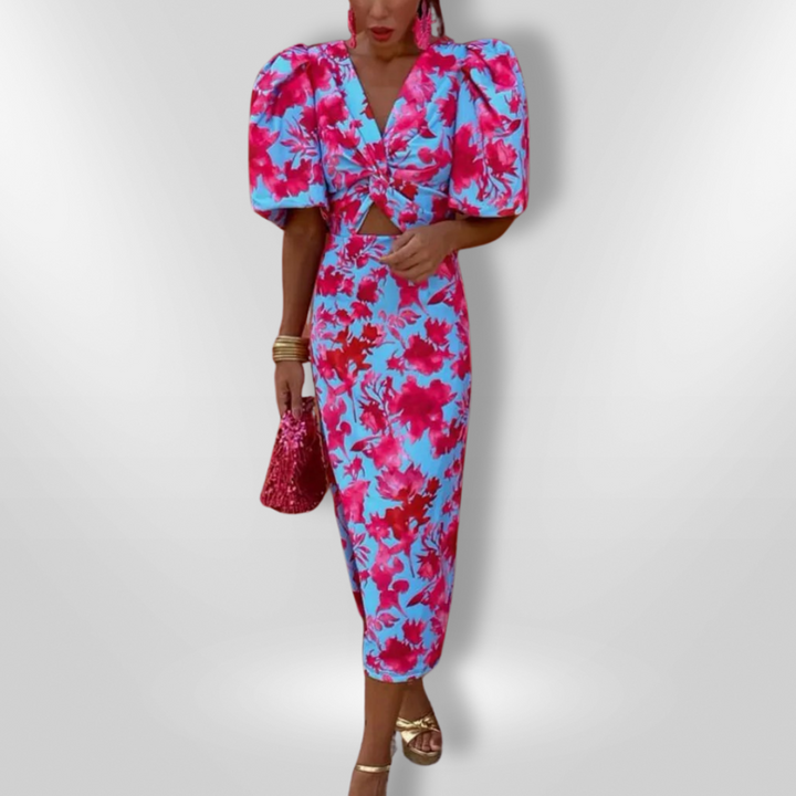 Zoe | Elegant Dress With Statement Sleeves