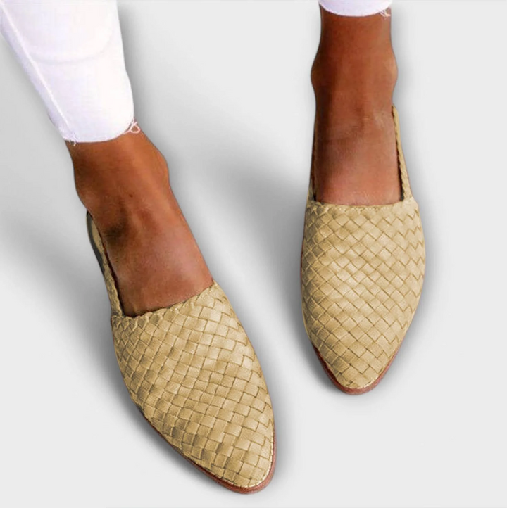 Valentina | Handwoven Slip-On Loafers