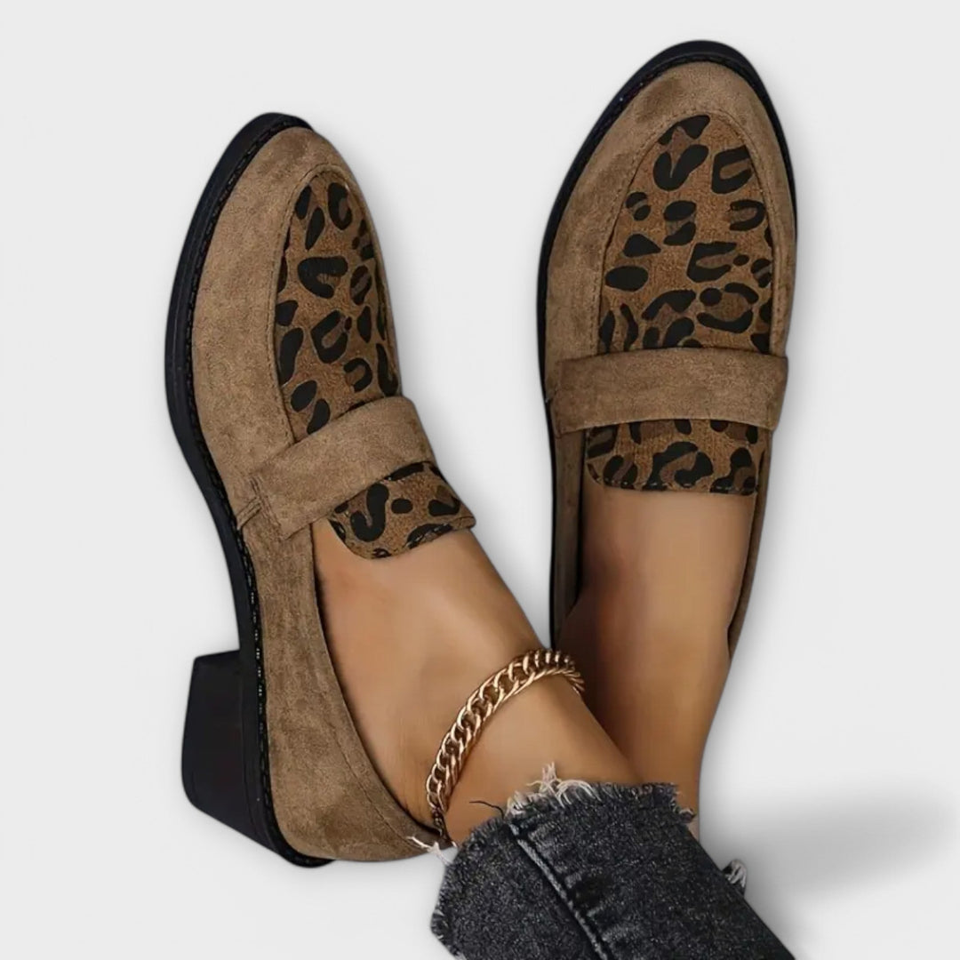 Daniela | Leopard Print Slip-On Comfort