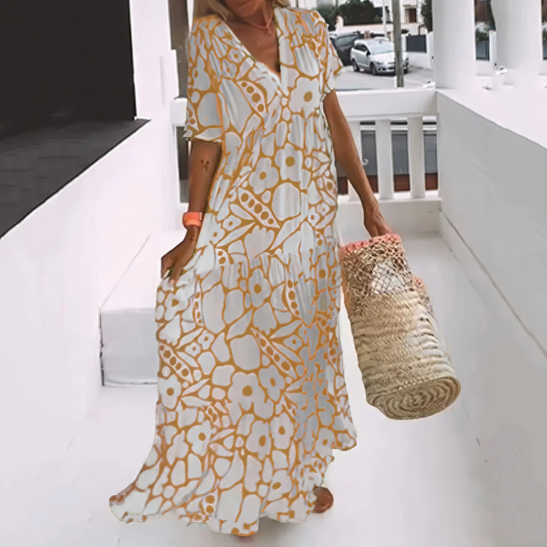 Greta | Elegant Maxi Dress Effortless Style