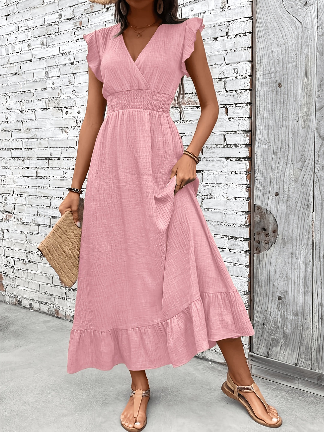 Marissa | Casual Waist-Defining Maxi Dress