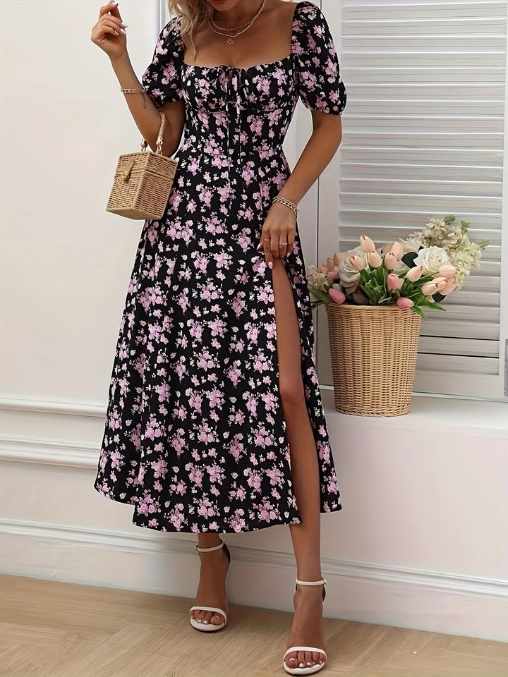 Nora | Elegant Floral Dress for Every Occasion