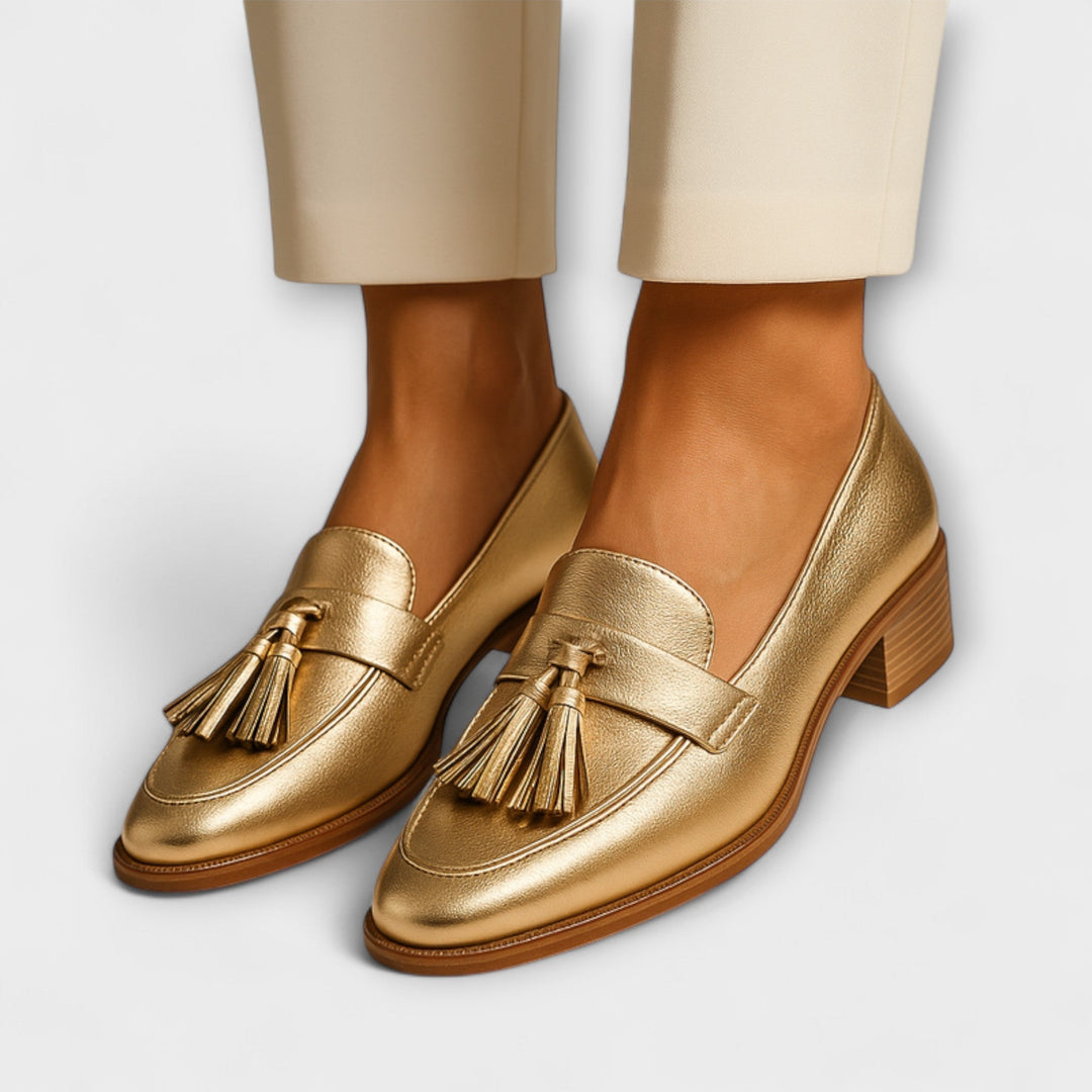 Teodora | Elegant Loafers With Tassel Detail