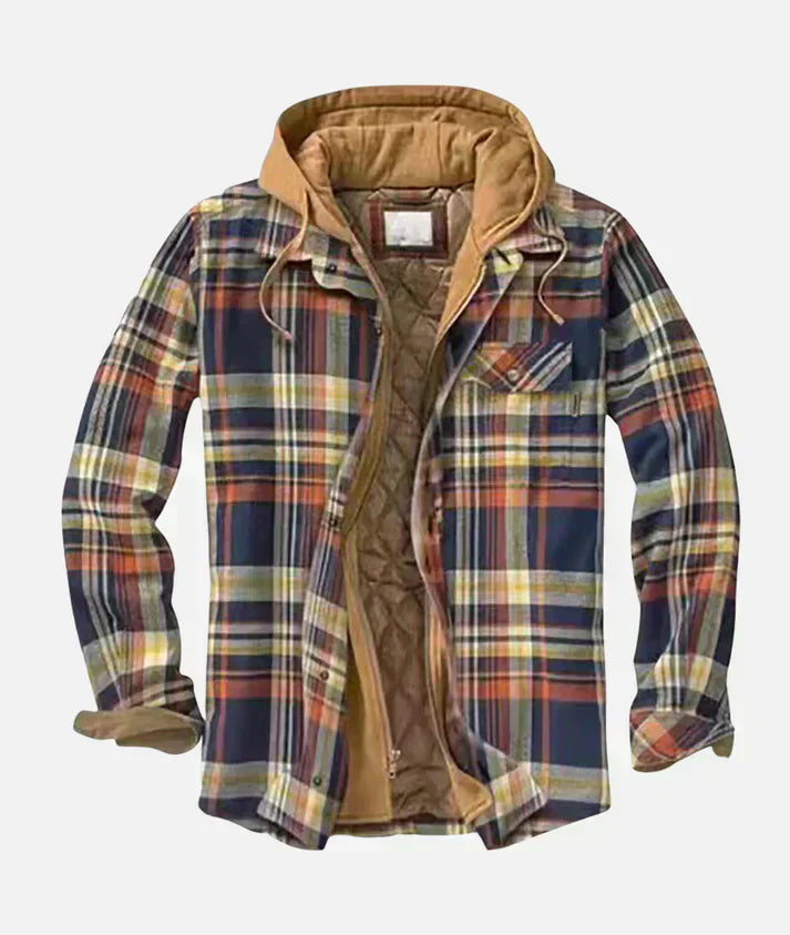 Isaac | Patchwork Check Jacket