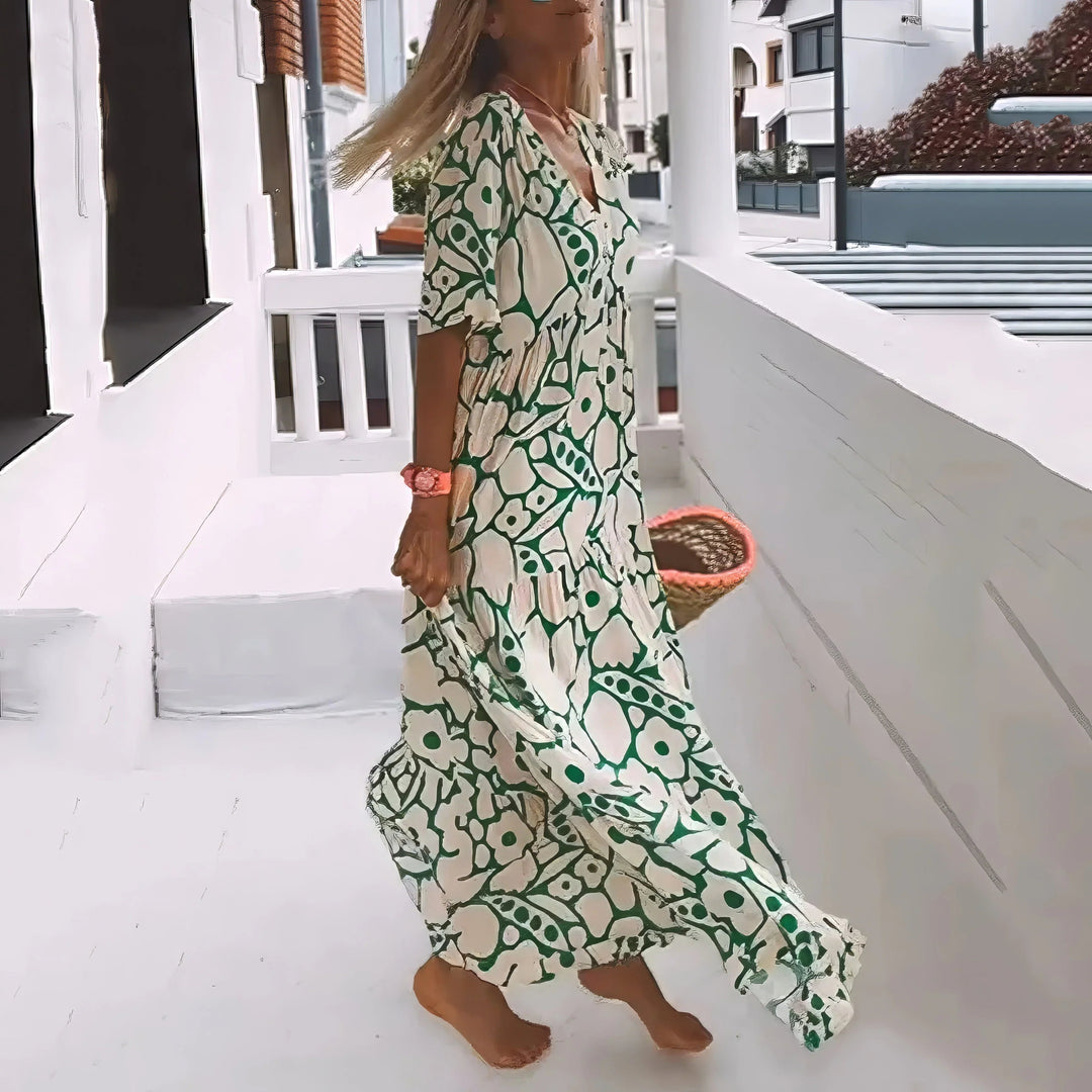 Greta | Elegant Maxi Dress Effortless Style