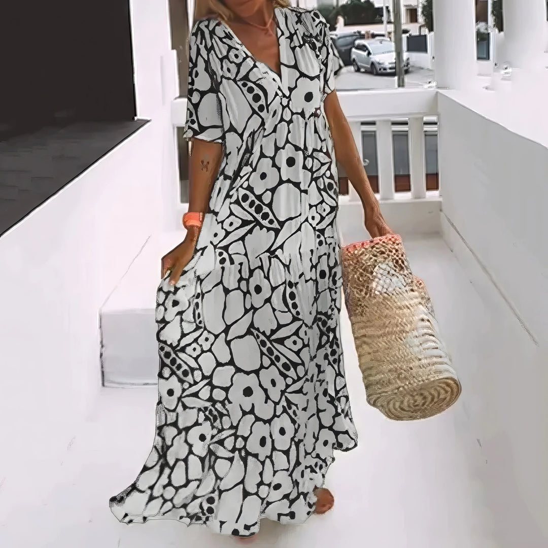 Greta | Elegant Maxi Dress Effortless Style